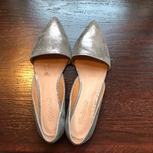 Madewell pointy flats